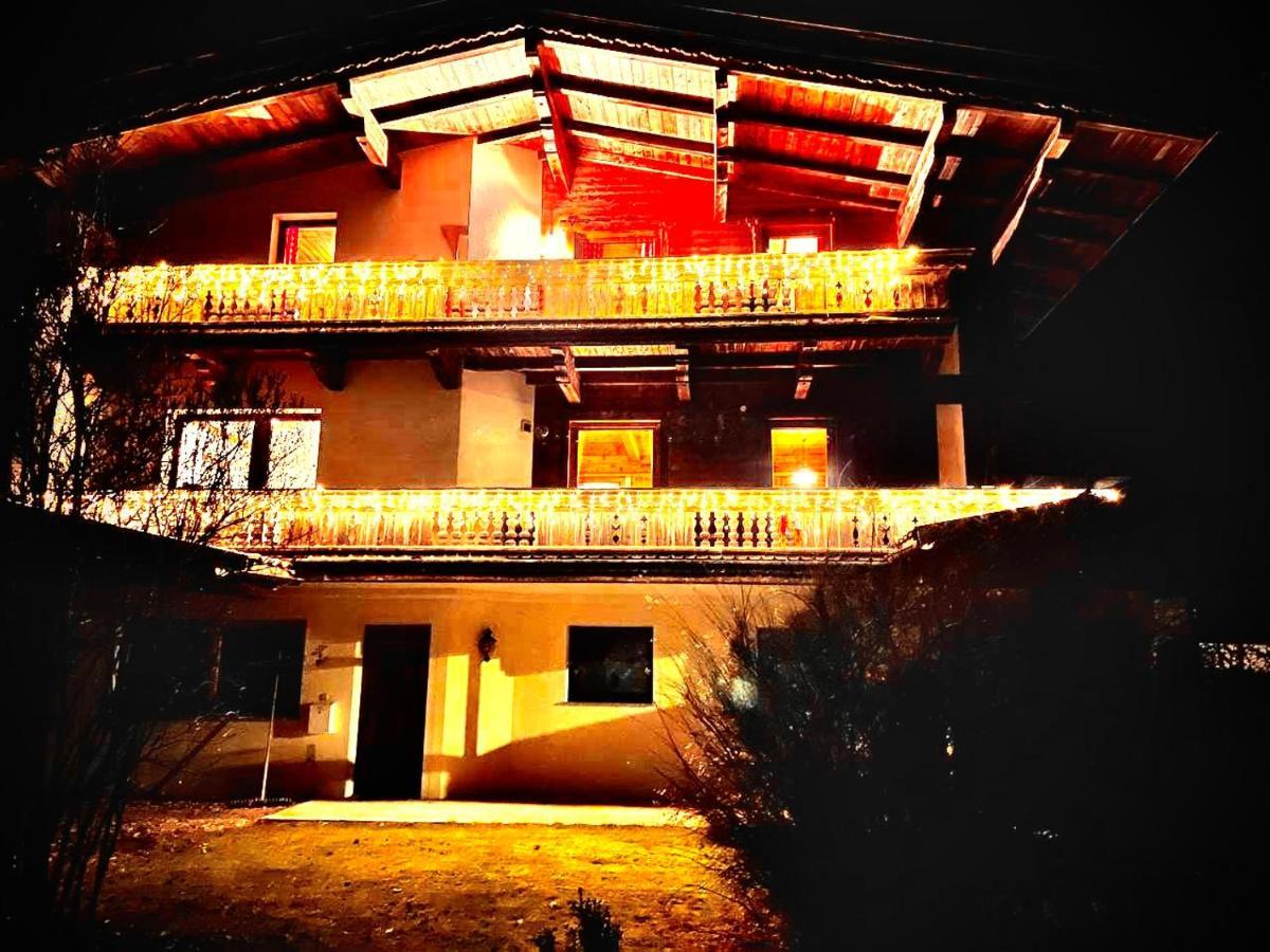 Ferienwohnung Platzhirsch Panorama View Balkon, Gartensauna, Garten, Grillplatz Stumm Exterior photo